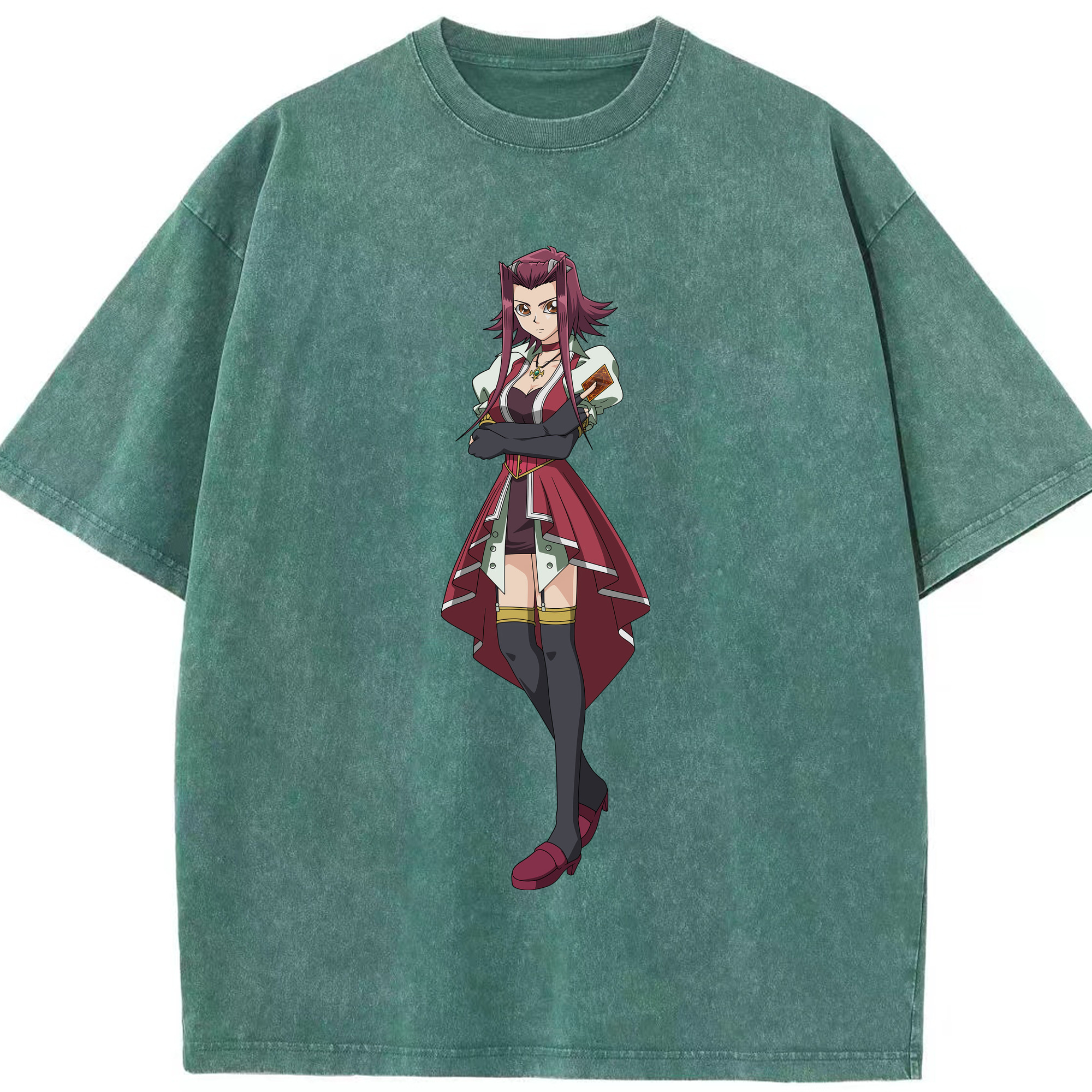 （画像用） 遊☆戯☆王 Yu-Gi-Oh! 綿100% ヴィンテージ風 半袖Tシャツ（フロントプリント）